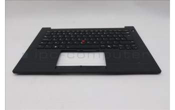 Lenovo 5M11T55226 C-Cover with keyboard, UK English, Black, Backlight, Smart Card Reader, UK