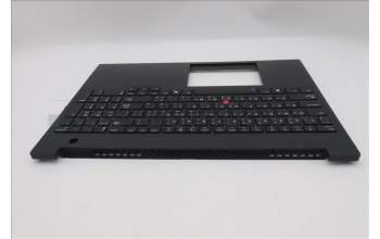 Lenovo 5M11T55239 C-Cover with keyboard, Arabic, Black, Backlight, Number Pad, US