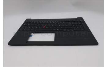 Lenovo 5M11T55269 C-Cover with keyboard, French, Black, Backlight, Number Pad, US
