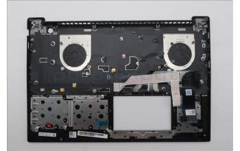 Lenovo 5M11T55367 C-Cover with keyboard, Danish, Black, Backlight, WWAN, Number Pad, UK