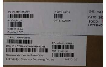 LENOVO 5M11T55377 Keyb P16s G4 (Intel) Cover US/I - WW