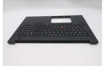 Lenovo 5M11T55392 C-Cover with keyboard, Hebrew, Black, Backlight, WWAN, Number Pad, US