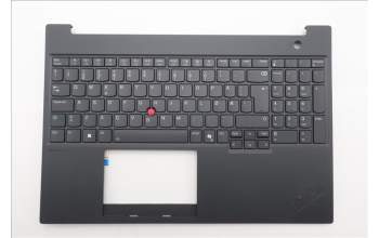 Lenovo 5M11T55412 C-Cover with keyboard, Norwegian, Black, Backlight, WWAN, Number Pad, UK