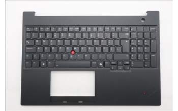 Lenovo 5M11T58522 C-Cover with keyboard, Portuguese, Black, WWAN, Number Pad, UK