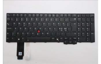 Lenovo 5M11T58859 MECH_ASM BKLT KB NP BK NORDIC LTN