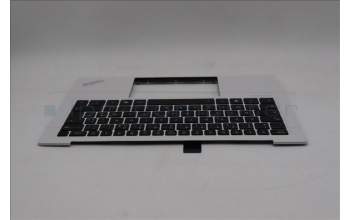 Lenovo 5M11U03800 C-Cover with keyboard, French, Black/White, FingerPrint, WLAN, US