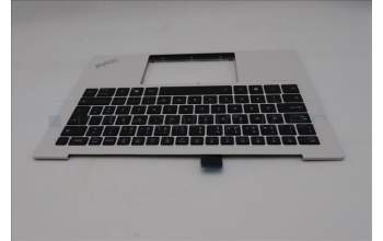 Lenovo 5M11U03814 C-Cover with keyboard, Portuguese, Black/White, FingerPrint, WLAN, UK