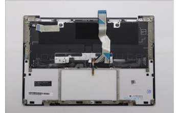 Lenovo 5M11U03816 C-Cover with keyboard, Slovenian, Black/White, FingerPrint, WLAN, UK