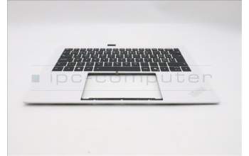 Lenovo 5M11U03819 C-Cover with keyboard, Switzerland, Black/White, FingerPrint, WLAN, UK