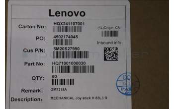 Lenovo 5M20S27990 Joy stick H 83L3 R