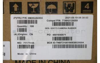 Lenovo 5M20U50904 rubber,camera,AIO 3 22 24