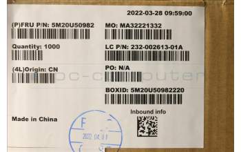 Lenovo 5M20U50982 MECHANICAL Cover Plastic clip for Panel