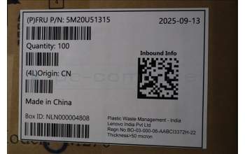 Lenovo 5M20U51315 FXN,ARL-S IC 08IAS RIO shield