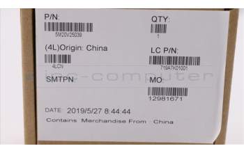 Lenovo 5M20V25039 MECHANICAL KIT,Screw,Tape