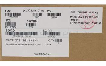 Lenovo 5M20Z56253 MECHANICAL FRU MECHANICAL Misc Parts ASM