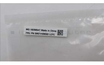 Lenovo 5M21H89593 MECHANICAL FRU KX3D1_HINGE_CAP_FOR CABLE