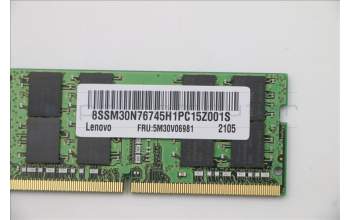 Lenovo 5M30V06981 MEMORY SODIMM,32GB,DDR4,3200,Hynix