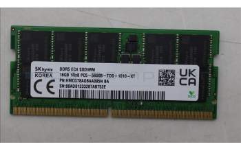 Lenovo 5M31K03076 MEMORY ECS,16GB,DDR5,5600,SK Hynix