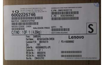 Lenovo 5M31K03119 MEMORY UDIMM,8GB,DDR4,3200,Samsung