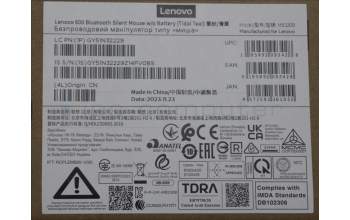 Lenovo 5M51M93690 MOUSE FRU_600 Mice (Teal)