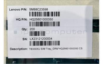 Lenovo 5M88C23598 TB330XU SIM Tray_GR&*HQ25601000350 CS