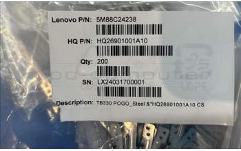 Lenovo 5M88C24238 TB330 POGO_Steel &*HQ26901001A10 CS
