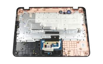 5N20L08632 original Lenovo keyboard incl. topcase DE (german) black/black