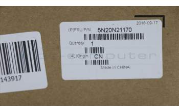 Lenovo 5N20N21170 Keyboard External,French,Black,Non_Backlight