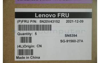 Lenovo 5N20V43152 NB_KYB CMSK-CS20,BK-NBL,LTN,BUL