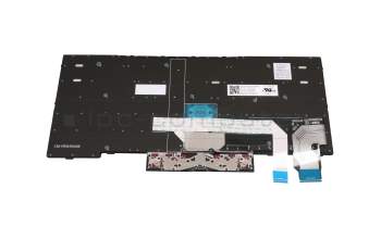 5N20V43156 original Lenovo keyboard DE (german) black/black with mouse-stick