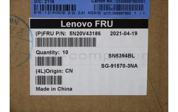 Lenovo 5N20V43186 NB_KYB CMSK-CS20,BK-BL,LTN,ARA
