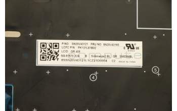 Lenovo 5N20V43193 NB_KYB CMSK-CS20,BK-BL,LTN,GRE