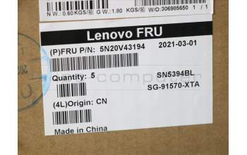 Lenovo 5N20V43194 NB_KYB CMSK-CS20,BK-BL,LTN,HBW