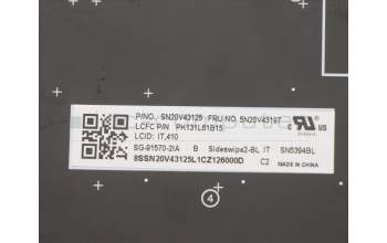 Lenovo 5N20V43197 NB_KYB CMSK-CS20,BK-BL,LTN,ITA