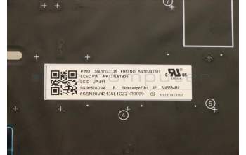 Lenovo 5N20V43207 NB_KYB CMSK-CS20,BK-BL,LTN,JPN