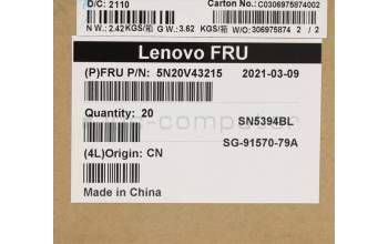 Lenovo 5N20V43215 NB_KYB CMSK-CS20,BK-BL,LTN,NORDIC