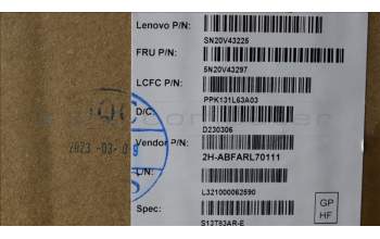 Lenovo 5N20V43297 NB_KYB CMSK-CS20,BK-NBL,PMX,ARA