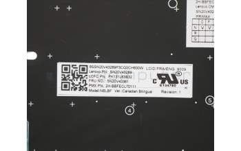 Lenovo 5N20V43361 NB_KYB CMSK-CS20,BK-BL,PMX,FRA/ENG