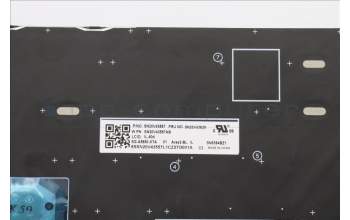 Lenovo 5N20V43629 Interne Tastatur, Hebräisch, silber, Hintergrundbeleuchtung