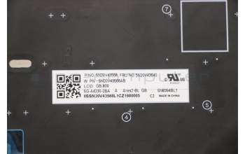 Lenovo 5N20V43640 NB_KYB CMSK-CS20,SV-BL,LTN,UKE