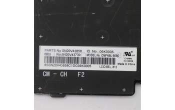 Lenovo 5N20V43730 NB_KYB CMFL-CS20,BK-NBL,CHY,BEL