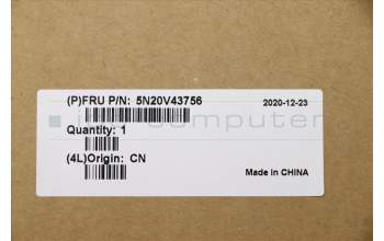 Lenovo 5N20V43756 NB_KYB CMFL-CS20,BK-NBL,CHY,EST