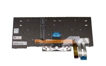 5N20V43784 original Lenovo keyboard UK (english) black/black with backlight and mouse-stick