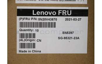 Lenovo 5N20V43870 NB_KYB CMFL-CS20,BK-NBL,LTN,058 FRA