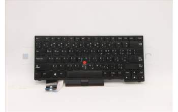 Lenovo 5N20V43873 Keyboard Internal, Arabic, Black, Non-Backlight, US