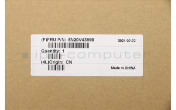 Lenovo 5N20V43899 NB_KYB CMFL-CS20,BK-NBL,LTN,IND ENG