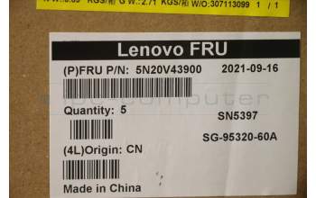 Lenovo 5N20V43900 Keyboard Internal,Estonian,Black,Non_Backlight