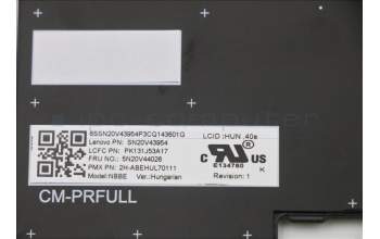 Lenovo 5N20V44026 NB_KYB CMFL-CS20,BK-NBL,PMX,HUN