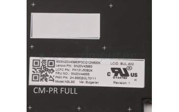 Lenovo 5N20V44055 NB_KYB CMFL-CS20,BK-BL,PMX,BUL