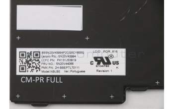 Lenovo 5N20V44066 NB_KYB CMFL-CS20,BK-BL,PMX,POR